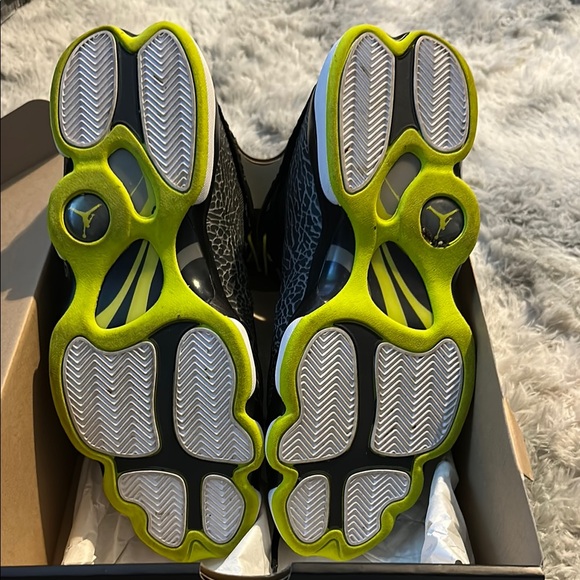 Jordan 6 Rings Black and Gray Sneakers - Picture 6 of 11